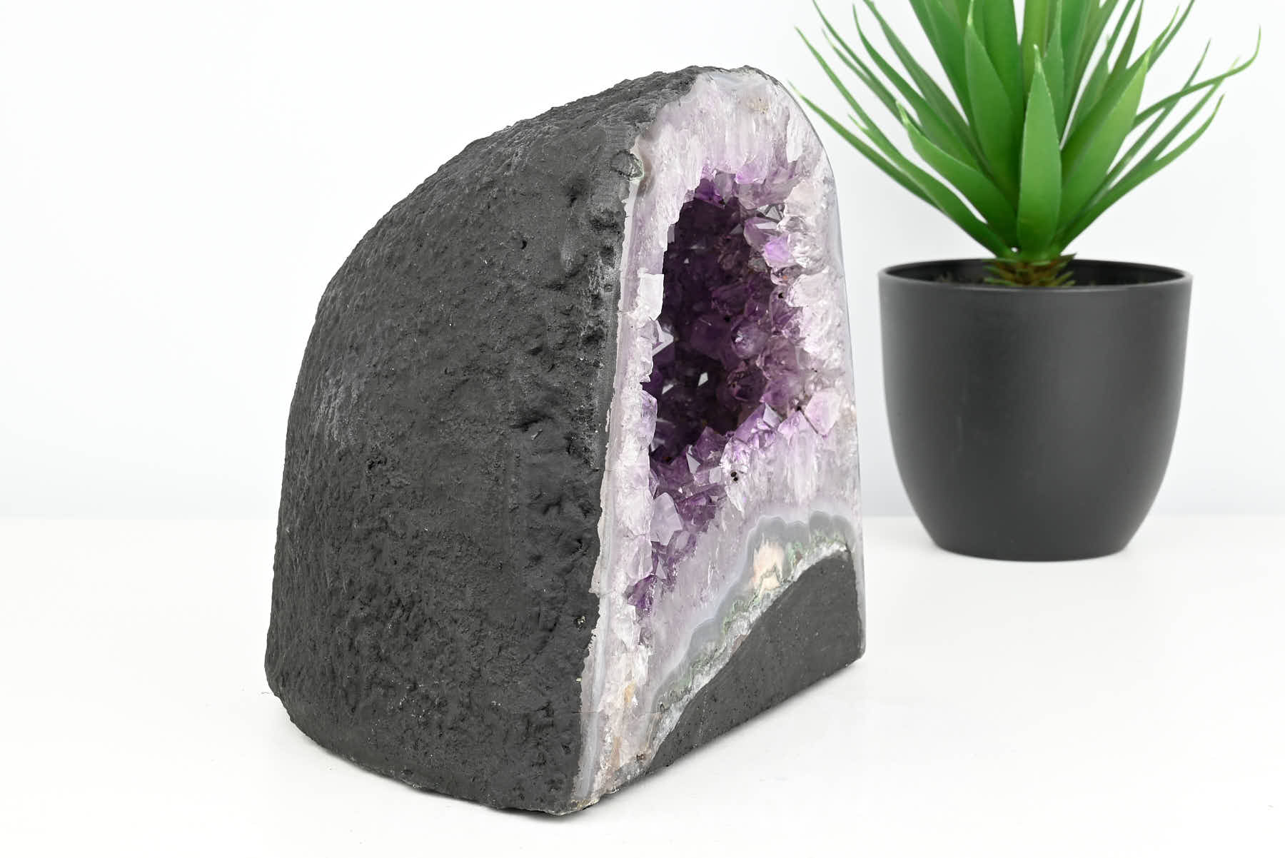 Extra Quality Amethyst Cathedral - 4.28kg, 16cm tall - #CAAMET-10018