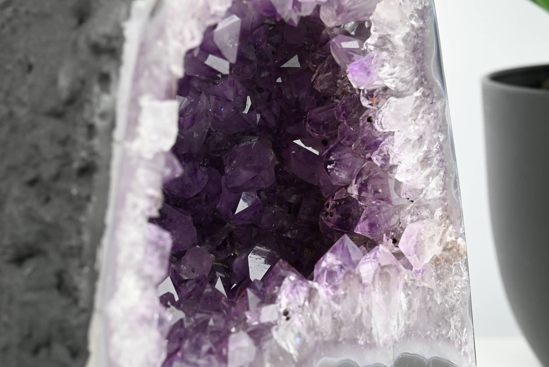 Extra Quality Amethyst Cathedral - 4.28kg, 16cm tall - #CAAMET-10018