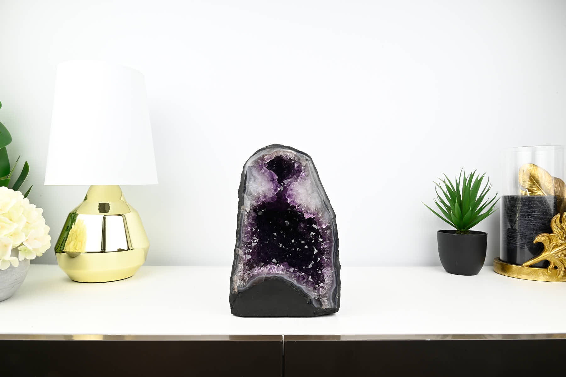 Extra Quality Amethyst Cathedral - 5.74kg, 24cm tall - #CAAMET-10034