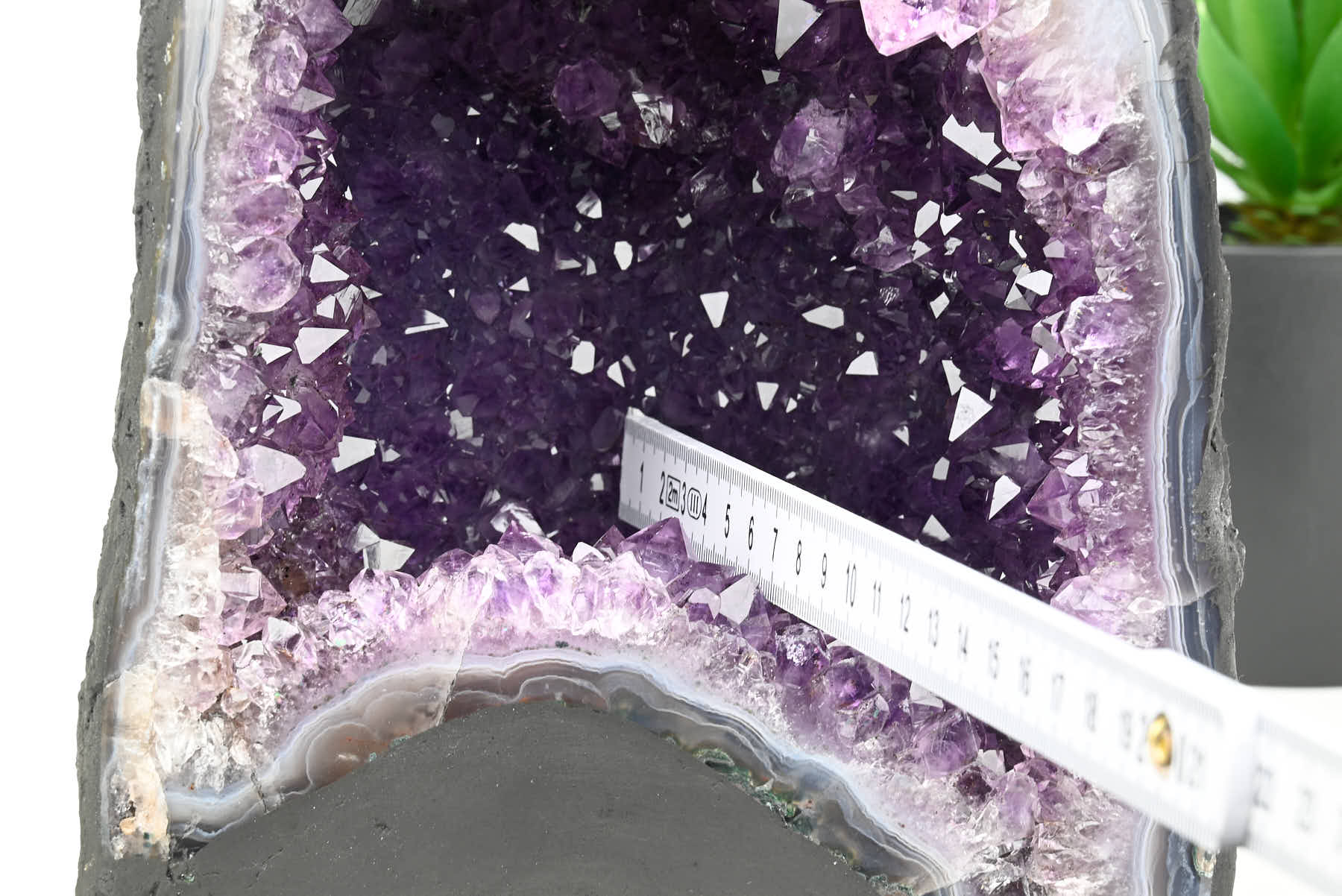 Extra Quality Amethyst Cathedral - 5.74kg, 24cm tall - #CAAMET-10034