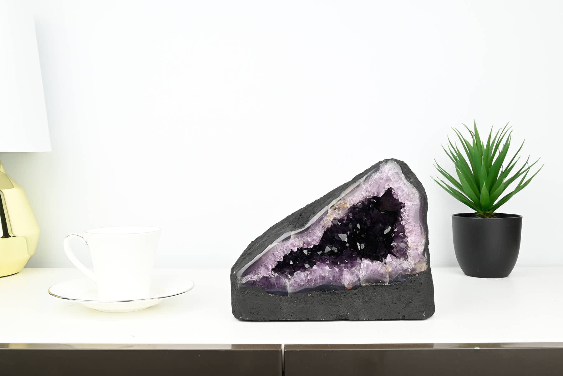 Extra Quality Amethyst Cathedral - 5.2kg, 17cm tall - #CAAMET-10011