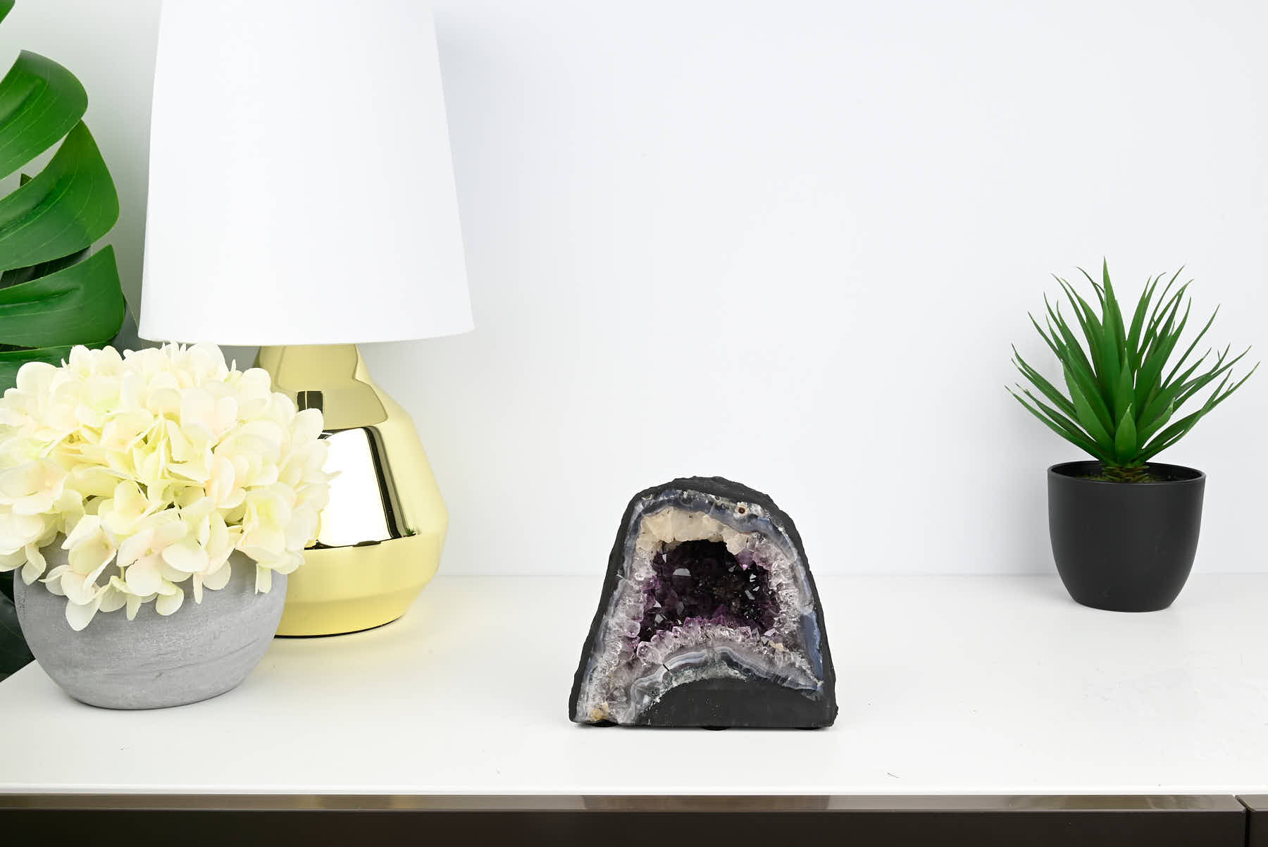 Extra Quality Amethyst Cathedral - 1.37kg, 12cm tall - #CAAMET-10024