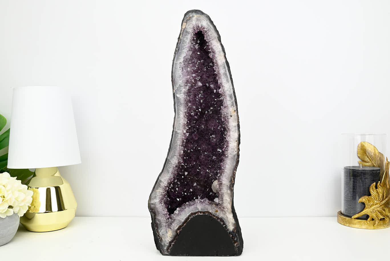 Extra Quality Amethyst Cathedral - 16.8kg, 57cm tall - #CAAMET-10072