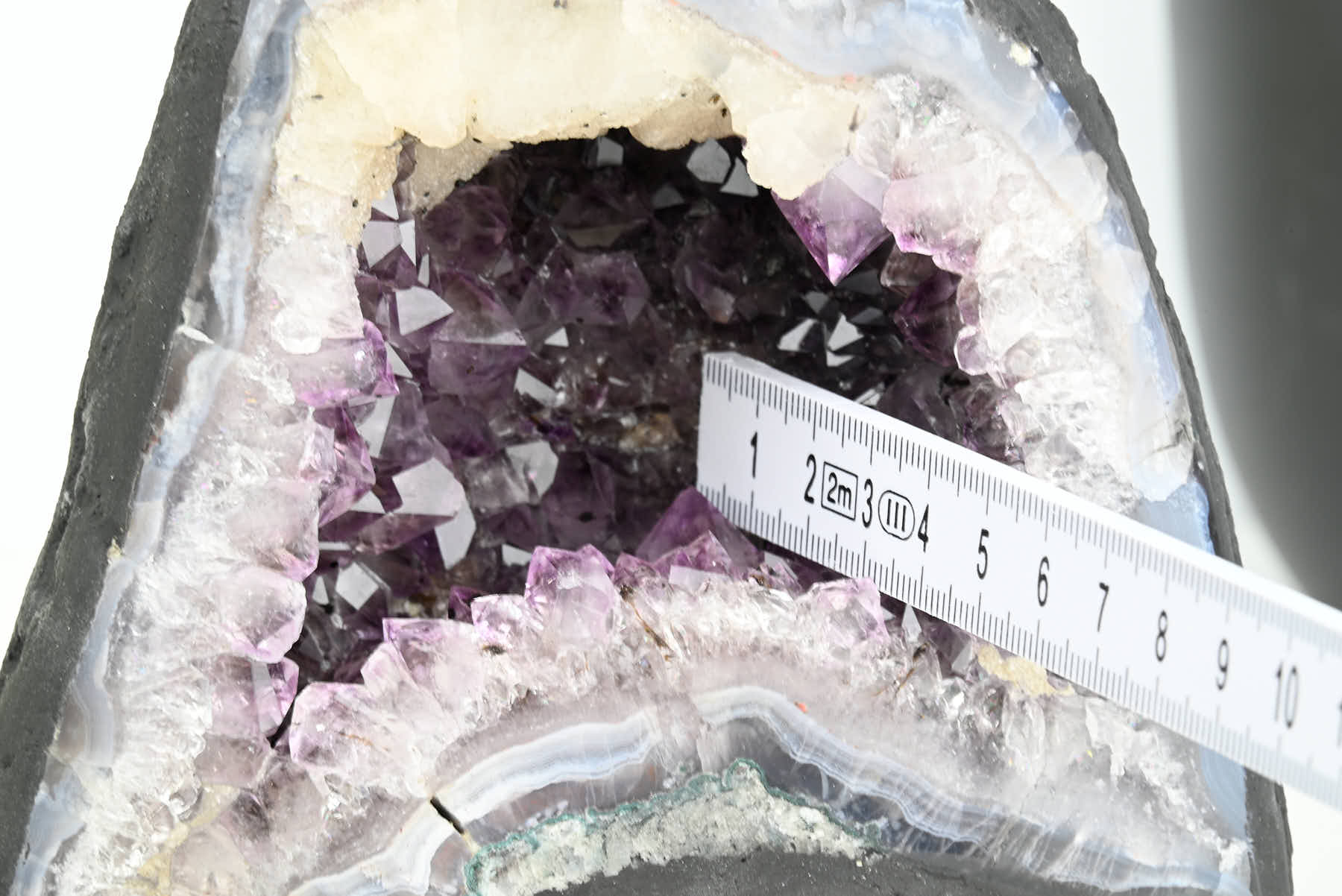 Extra Quality Amethyst Cathedral - 1.37kg, 12cm tall - #CAAMET-10024
