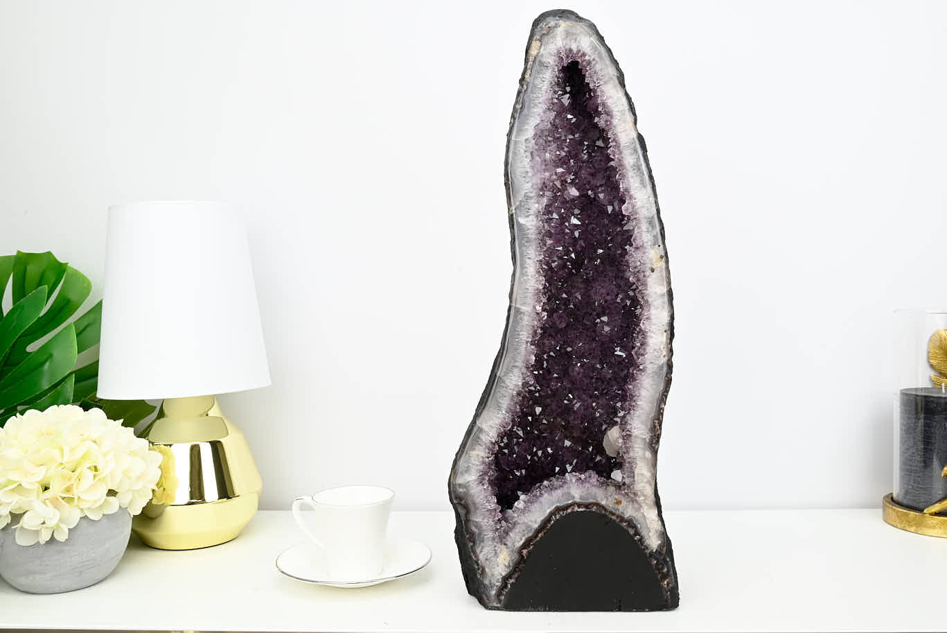 Extra Quality Amethyst Cathedral - 16.8kg, 57cm tall - #CAAMET-10072