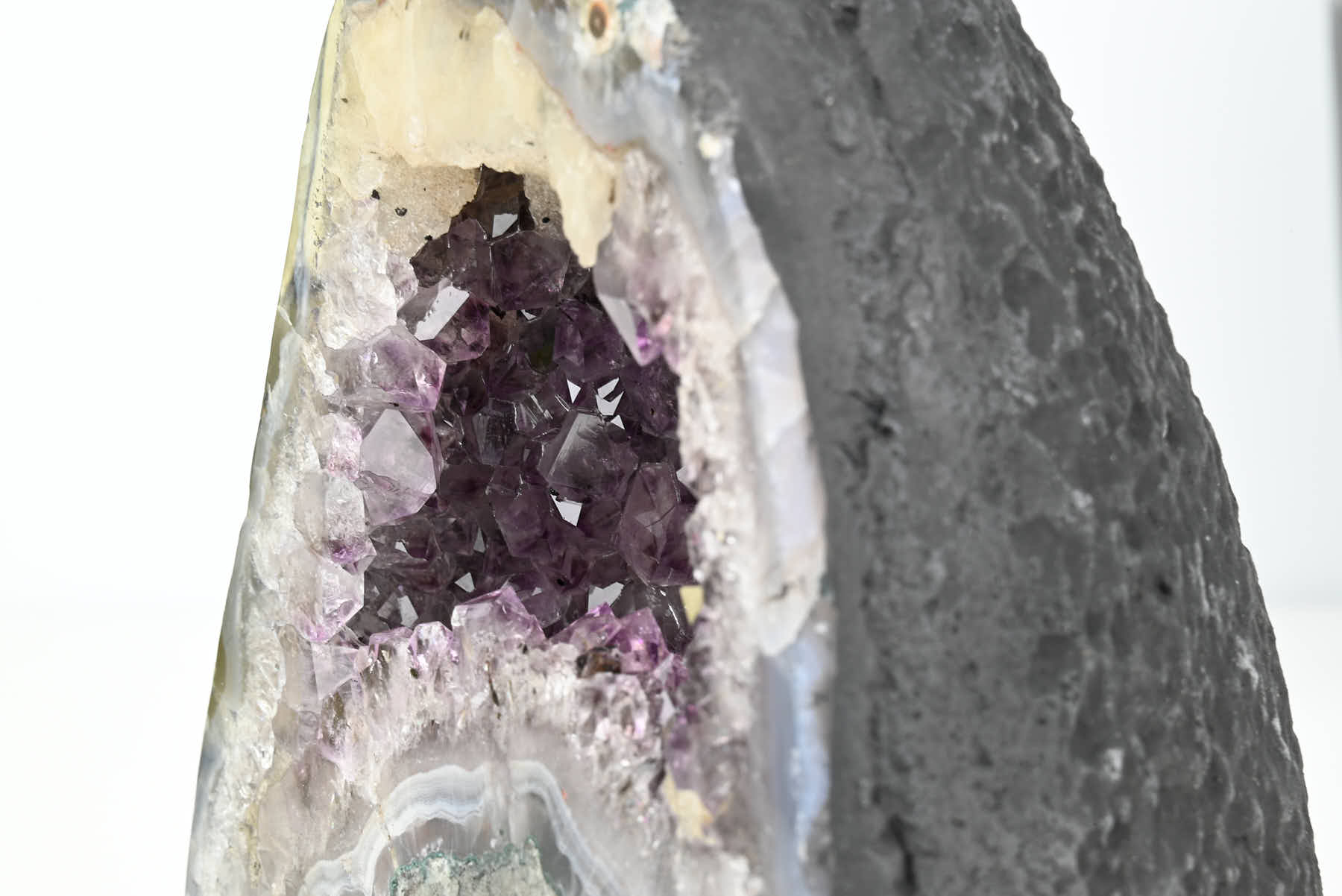 Extra Quality Amethyst Cathedral - 1.37kg, 12cm tall - #CAAMET-10024