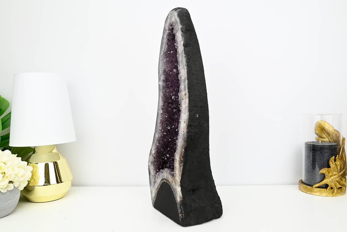 Extra Quality Amethyst Cathedral - 16.8kg, 57cm tall - #CAAMET-10072