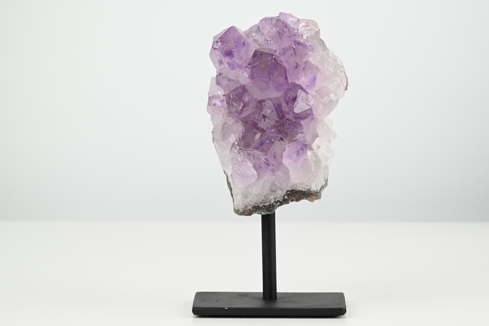 Amethyst Cluster on Stand - Small 14cm Tall - #CLUSAM-63003