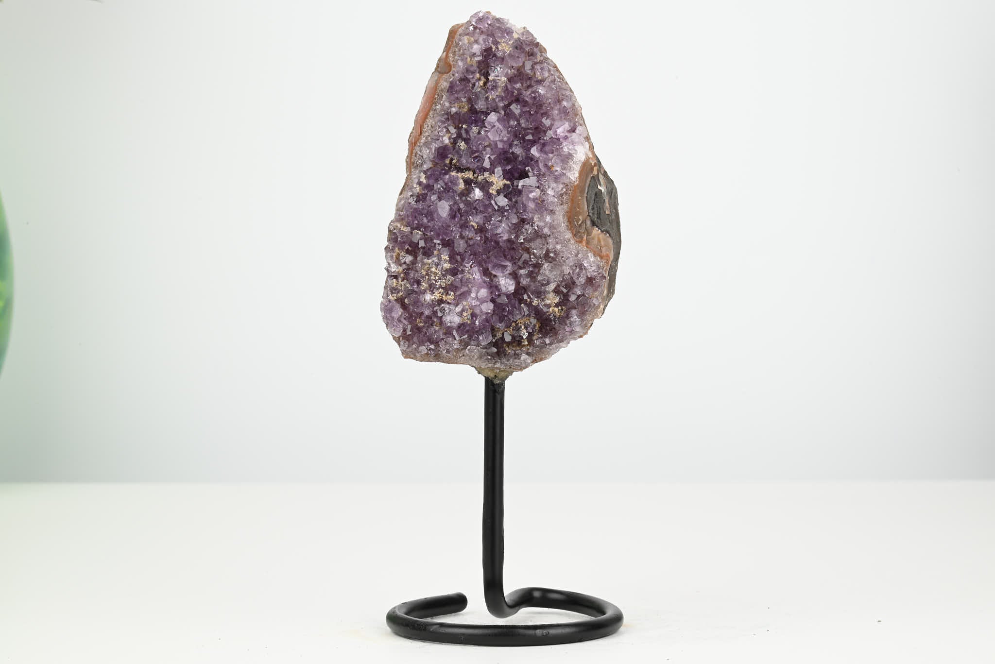Amethyst Cluster on Stand - Small 17cm Tall - #CLUSAM-63038