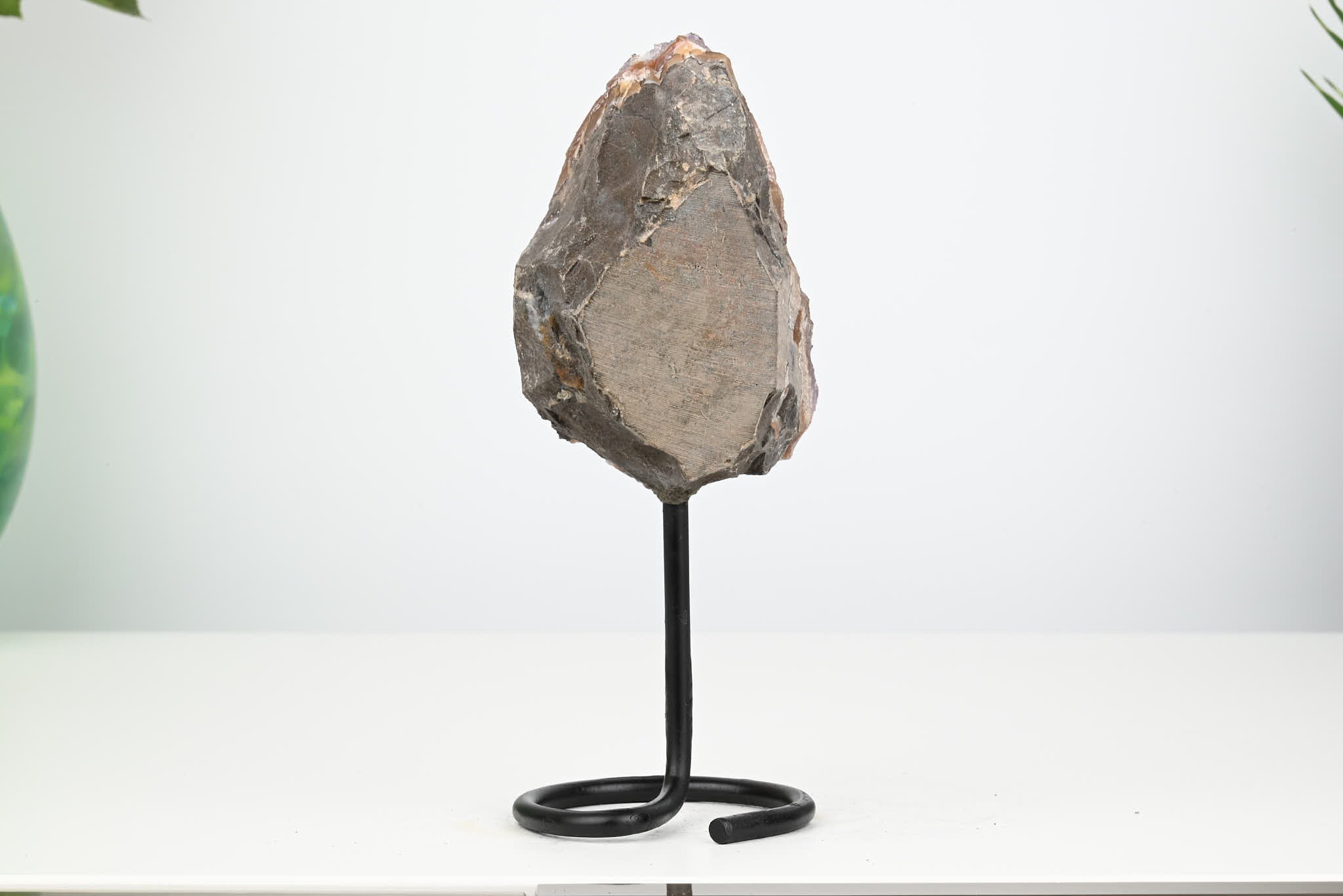 Amethyst Cluster on Stand - Small 17cm Tall - #CLUSAM-63038