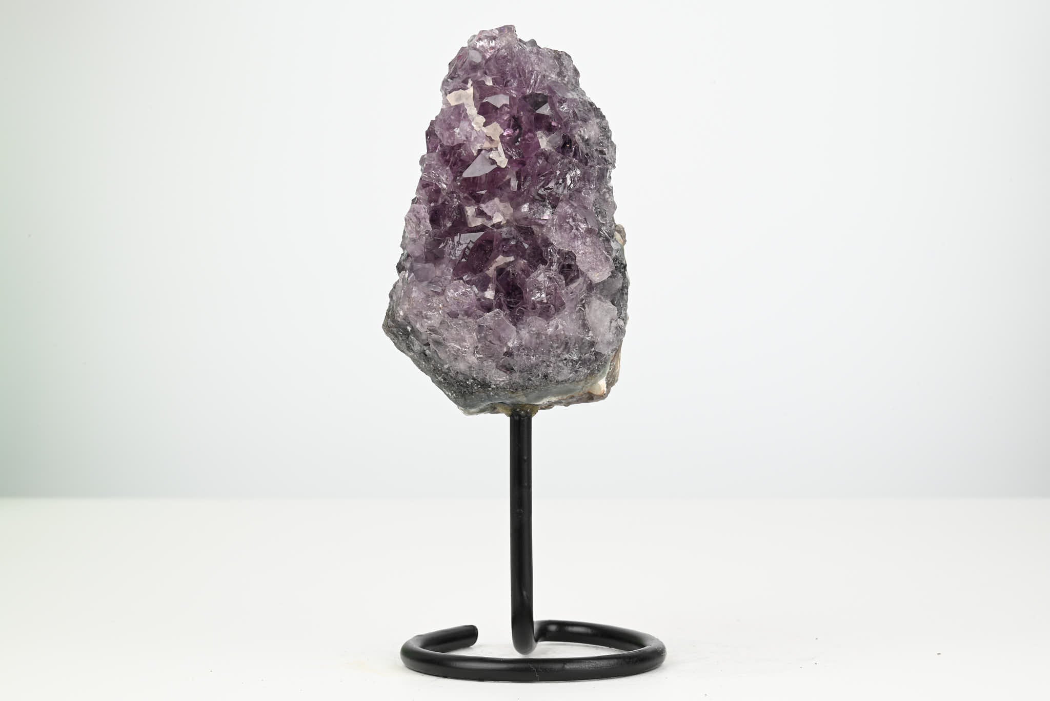 Amethyst Cluster on Stand - Small 16cm Tall - #CLUSAM-63039