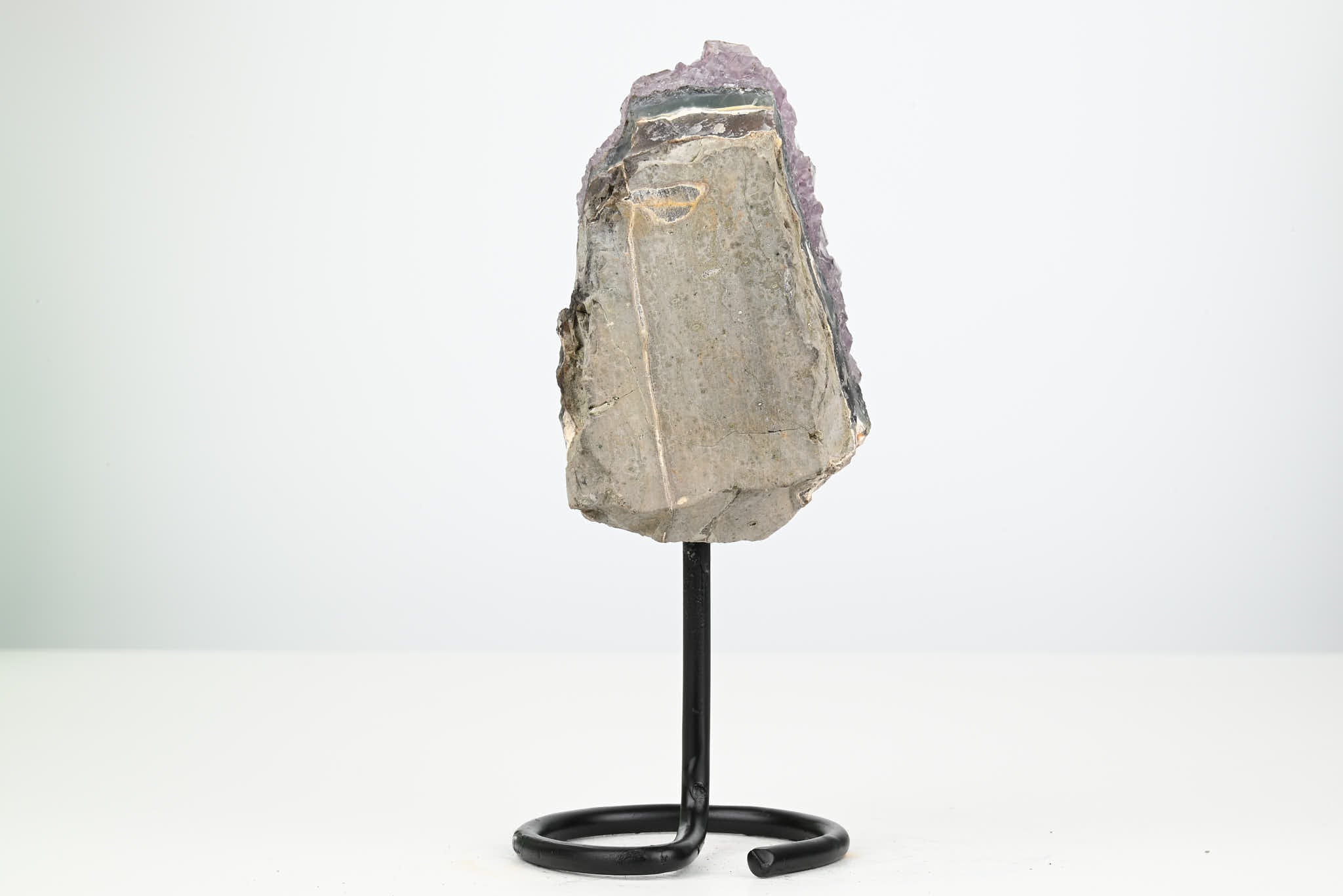 Amethyst Cluster on Stand - Small 16cm Tall - #CLUSAM-63039