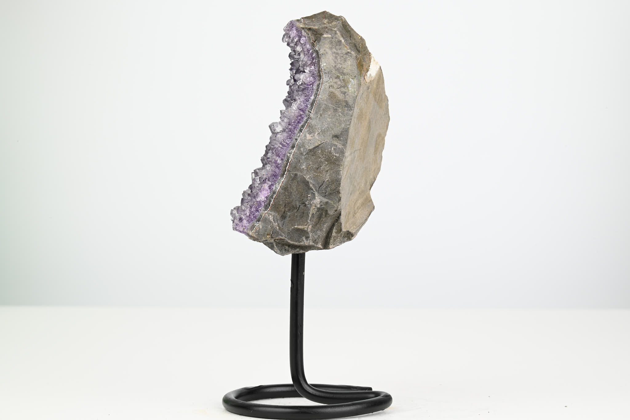 Amethyst Cluster on Stand - Small 16cm Tall - #CLUSAM-63040
