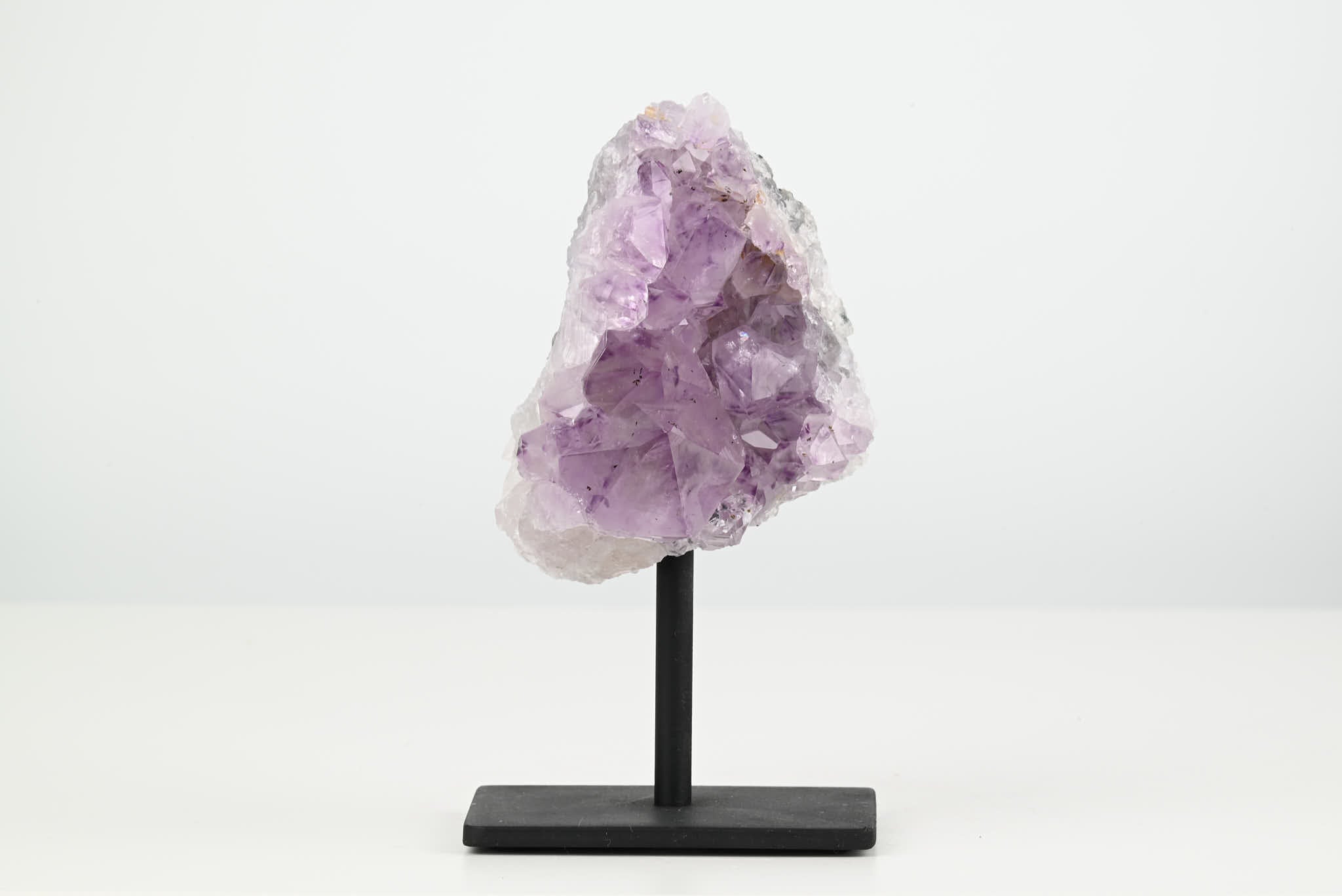 Amethyst Cluster on Stand - Small 13cm Tall - #CLUSAM-63006