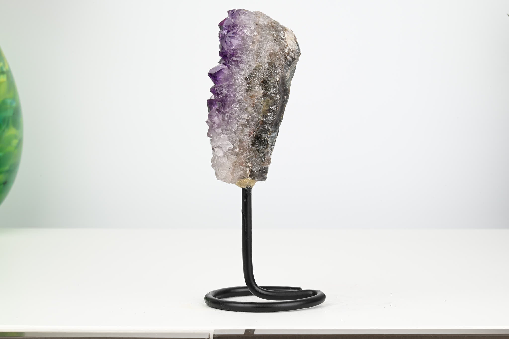 Amethyst Cluster on Stand - Small 16cm Tall - #CLUSAM-63042