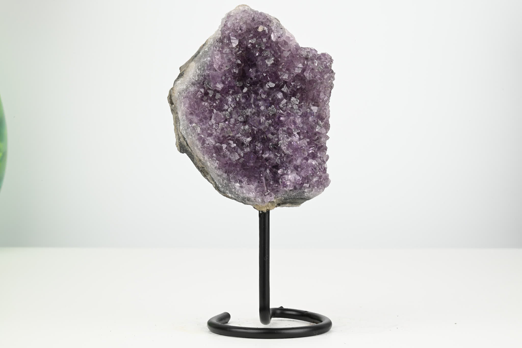 Amethyst Cluster on Stand - Small 16cm Tall - #CLUSAM-63047