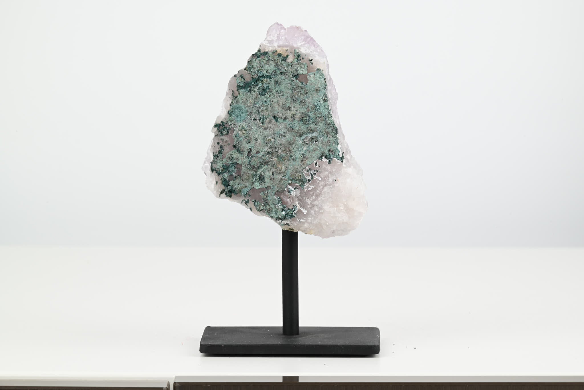 Amethyst Cluster on Stand - Small 13cm Tall - #CLUSAM-63006