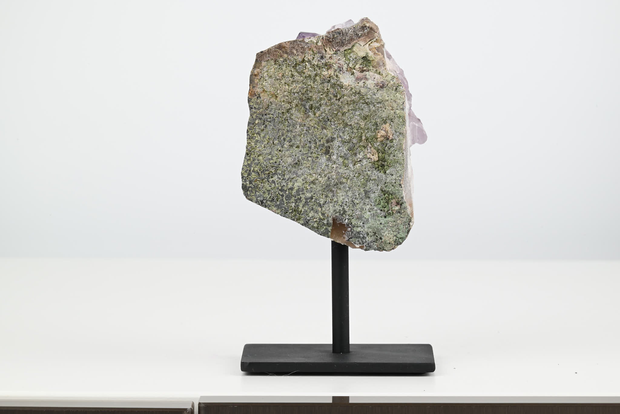 Amethyst Cluster on Stand - Small 14cm Tall - #CLUSAM-63013