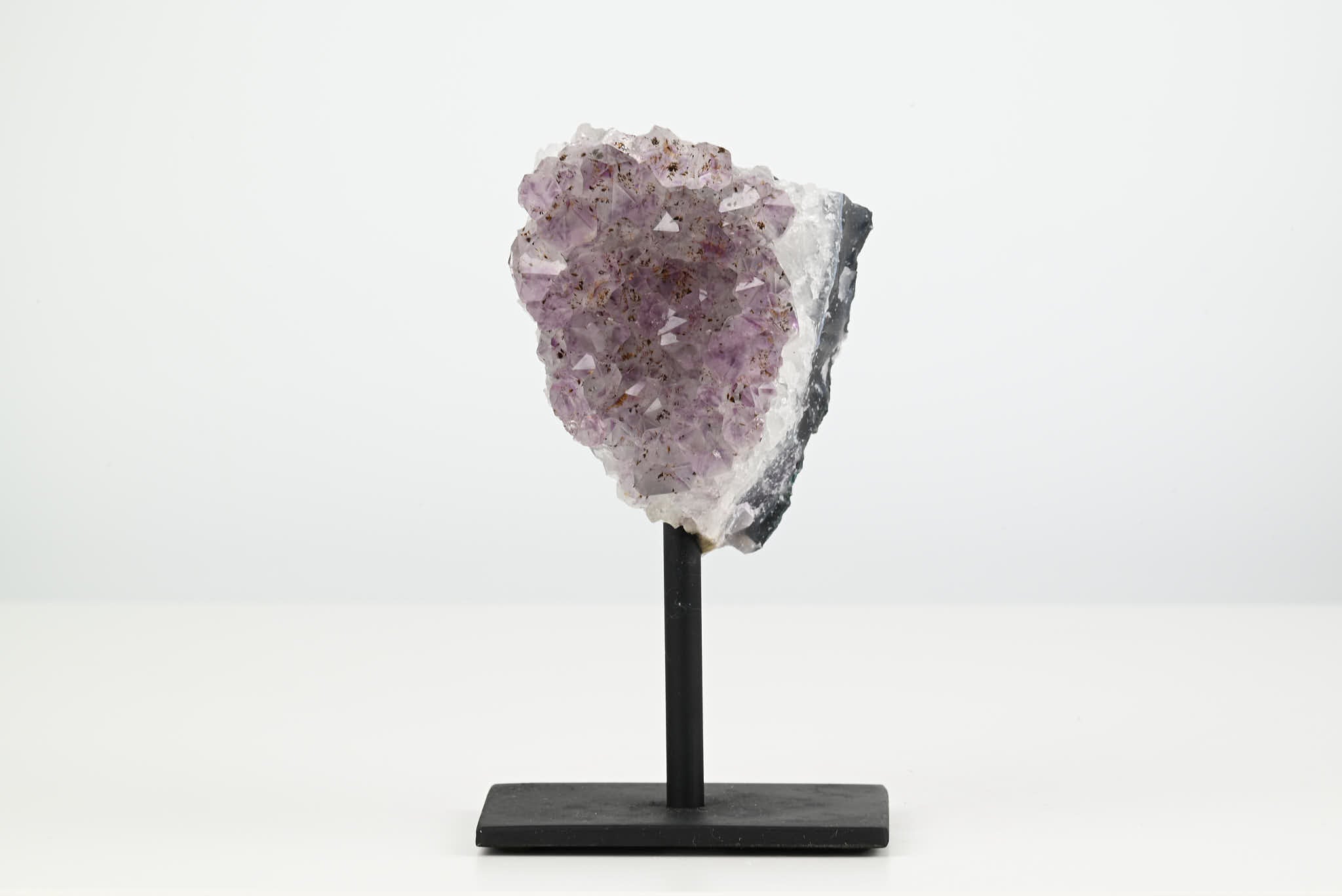 Amethyst Cluster on Stand - Small 12cm Tall - #CLUSAM-63015