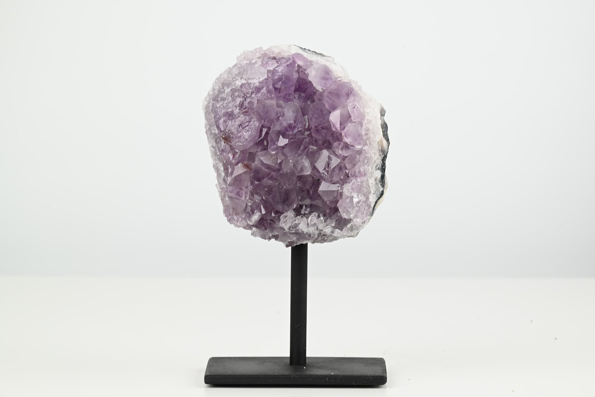 Amethyst Cluster on Stand - Small 14cm Tall - #CLUSAM-63018