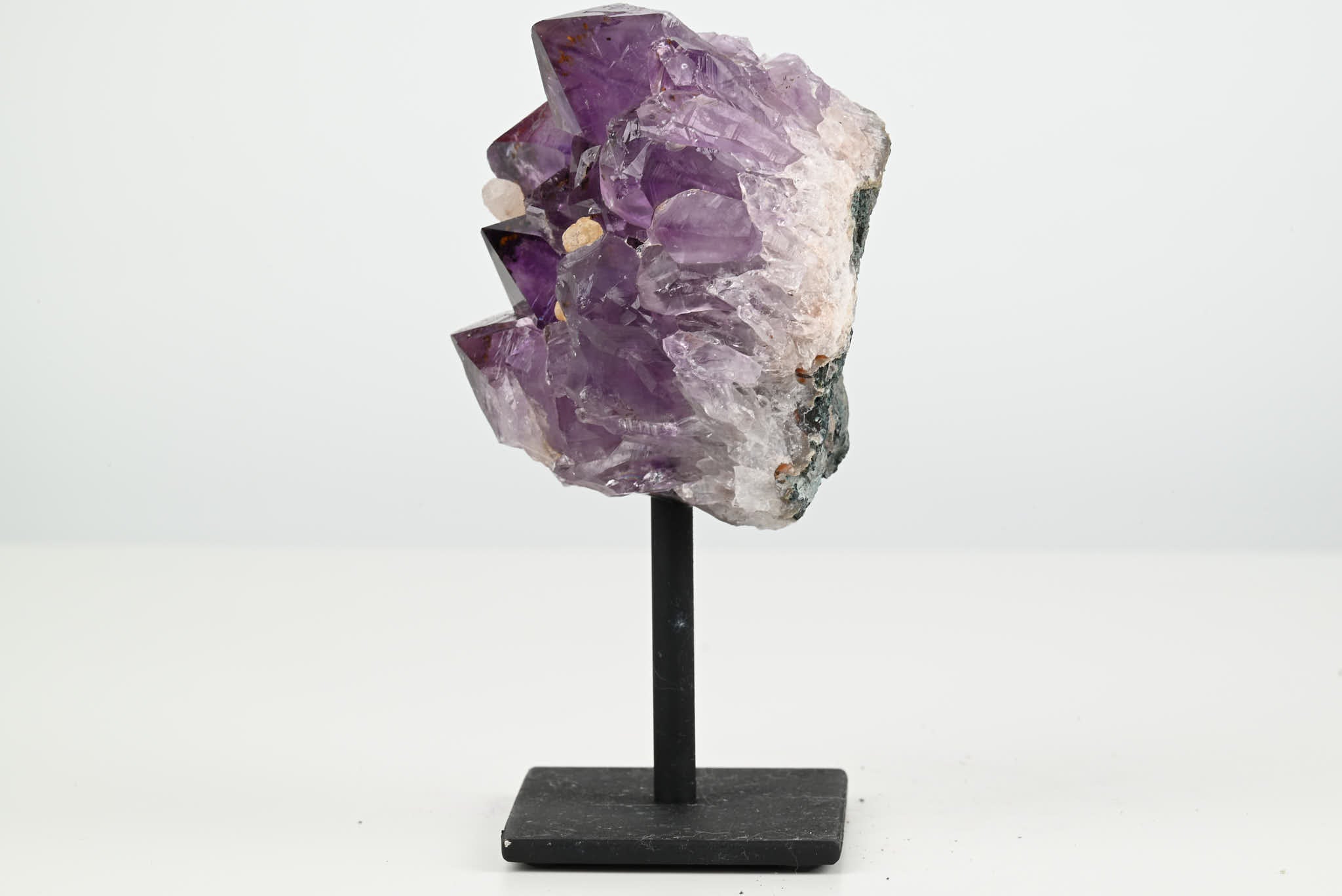 Amethyst Cluster on Stand - Small 13cm Tall - #CLUSAM-63022