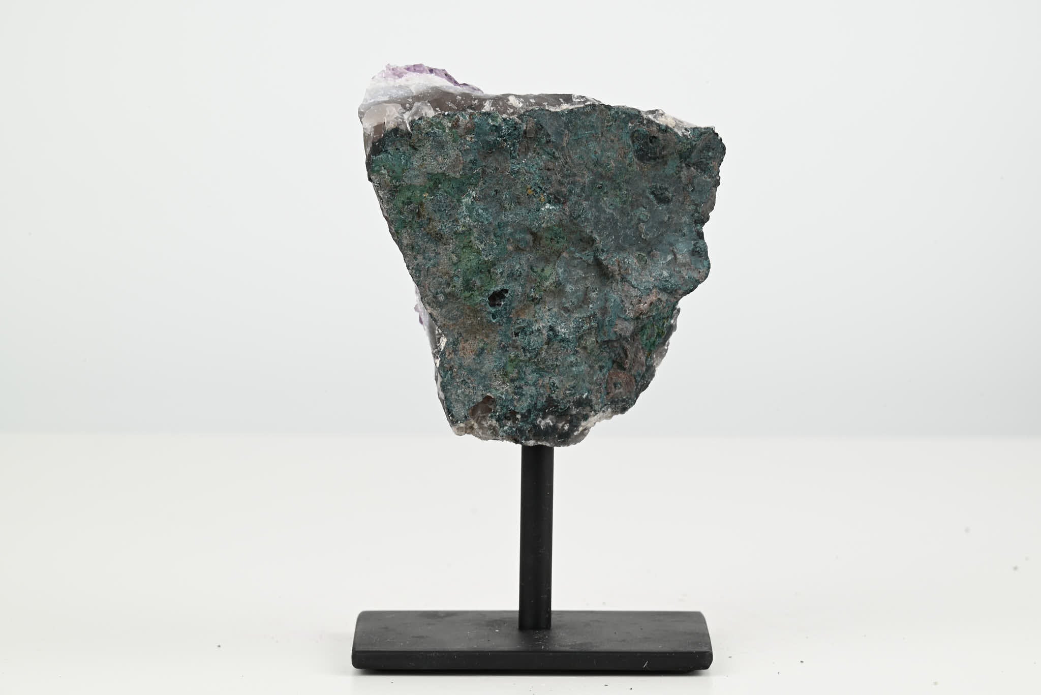 Amethyst Cluster on Stand - Small 11cm Tall - #CLUSAM-63024