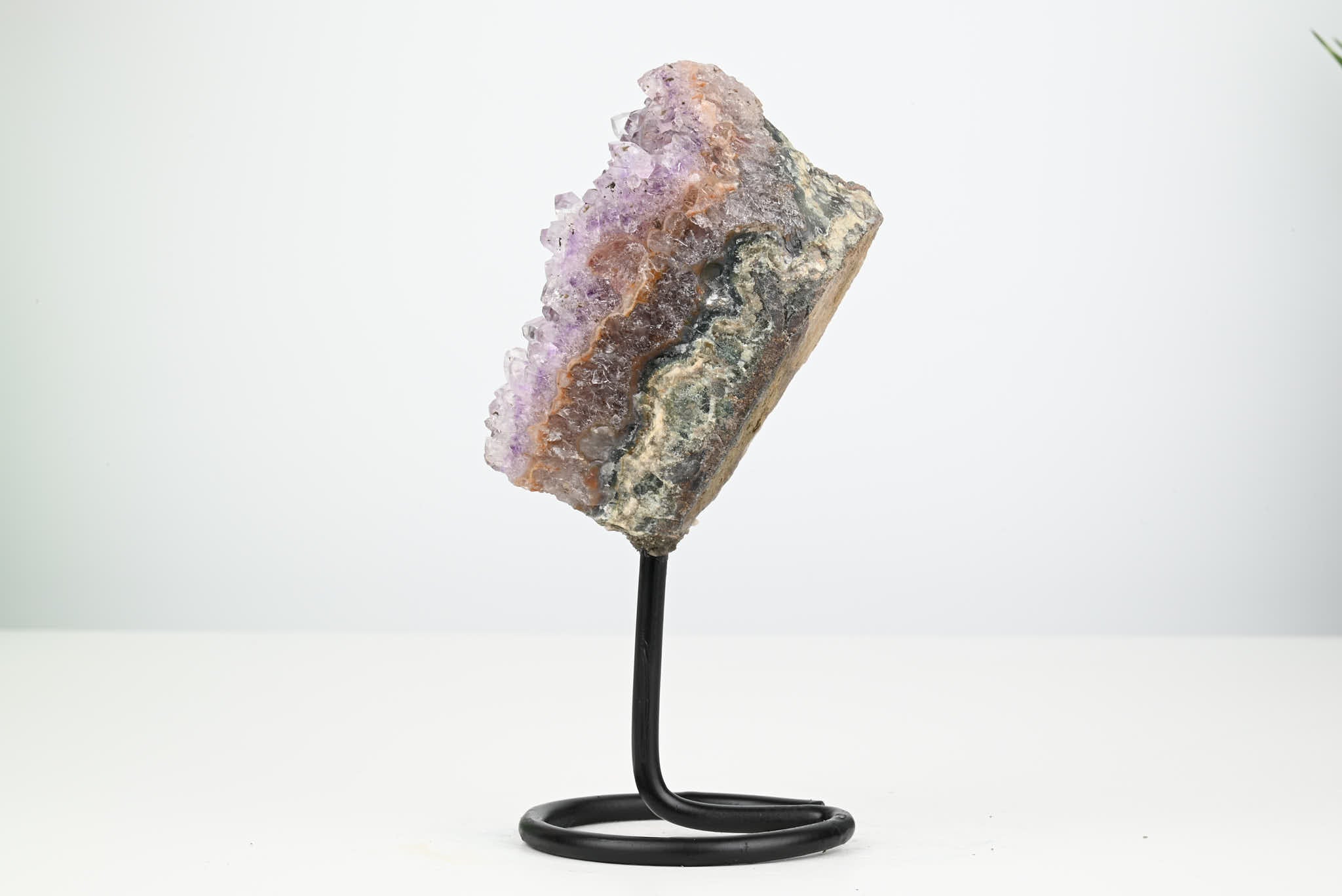 Amethyst Cluster on Stand - Small 16cm Tall - #CLUSAM-63029