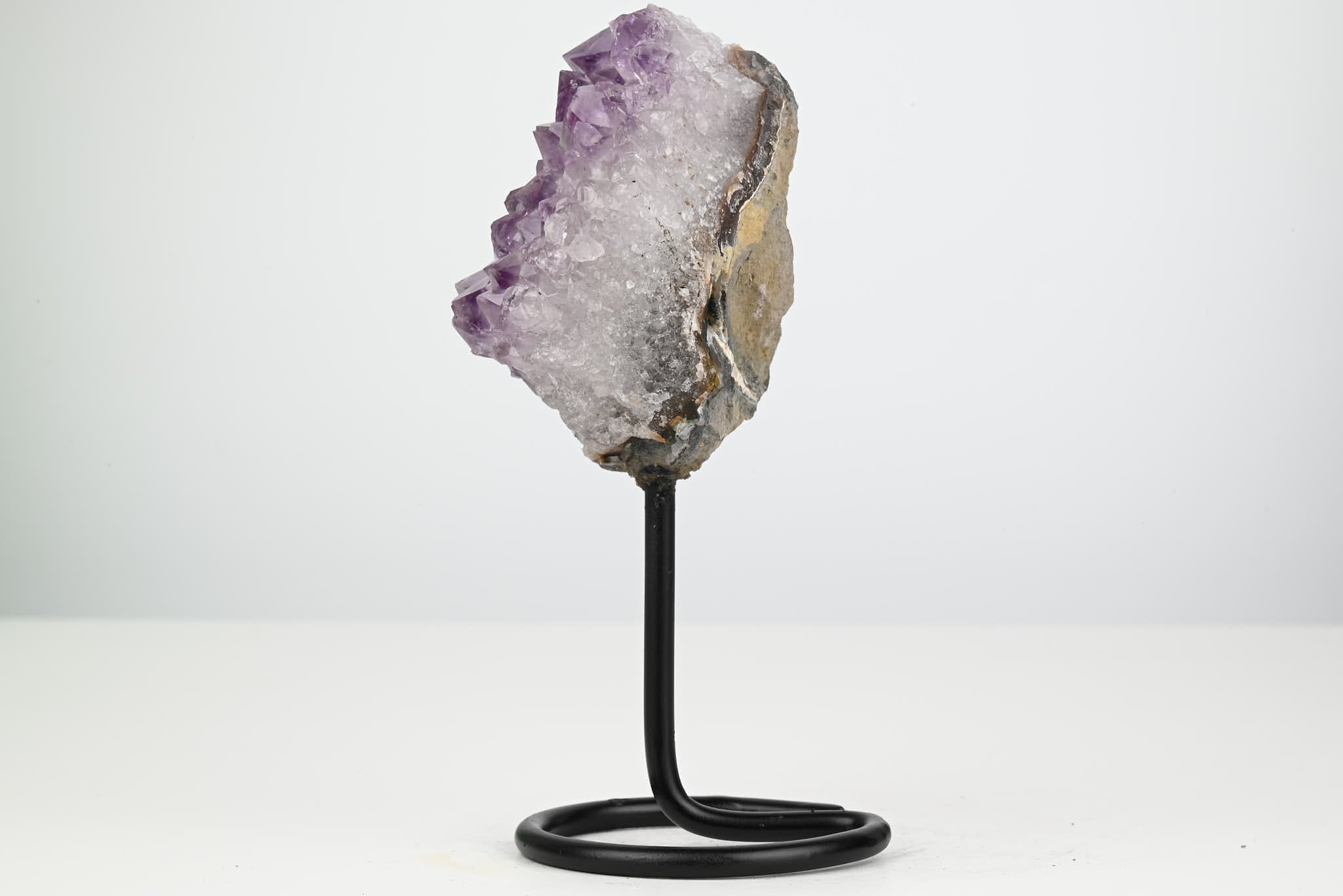 Amethyst Cluster on Stand - Small 15cm Tall - #CLUSAM-63031