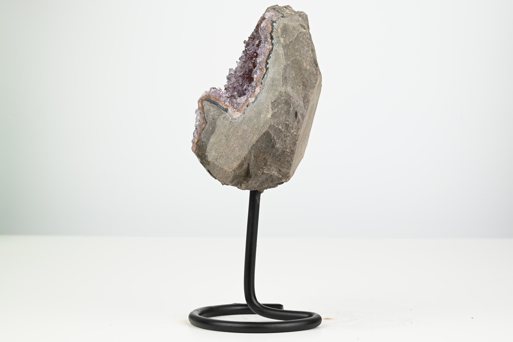 Amethyst Cluster on Stand - Small 16cm Tall - #CLUSAM-63032
