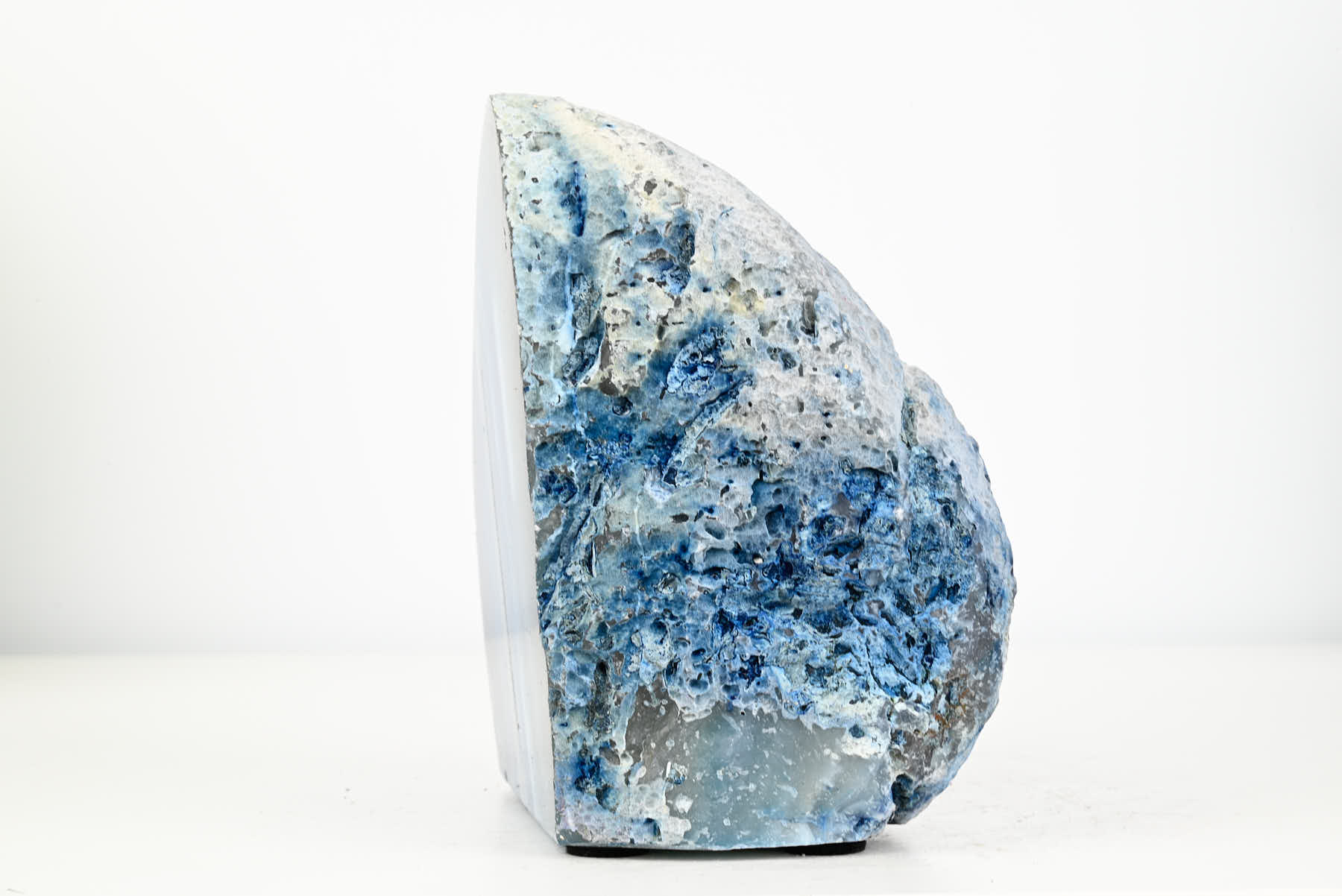 Blue Agate Night Lamp - 16cm tall - #LABLUE-38047