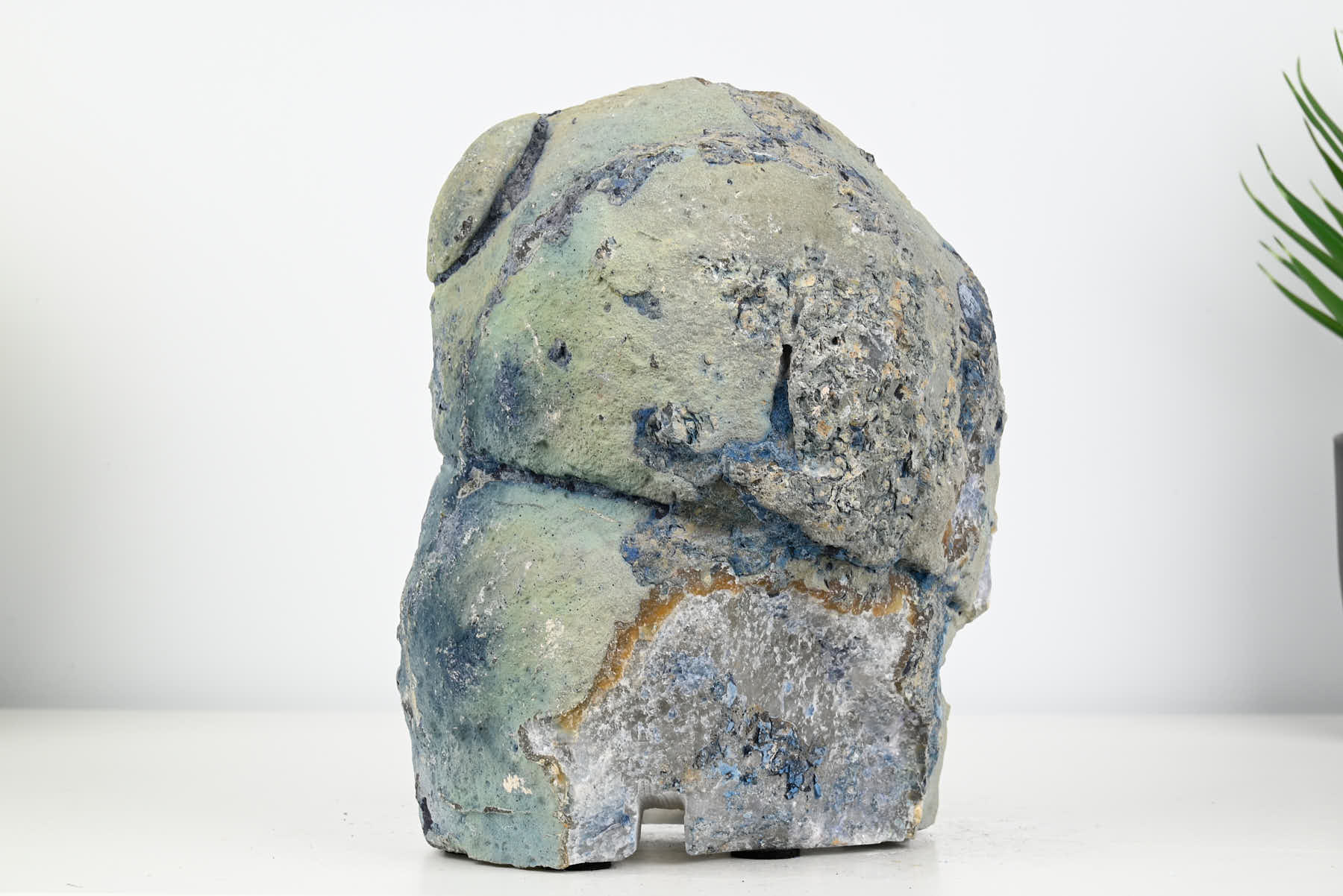 Blue Agate Night Lamp - 19cm tall - #LABLUE-38074