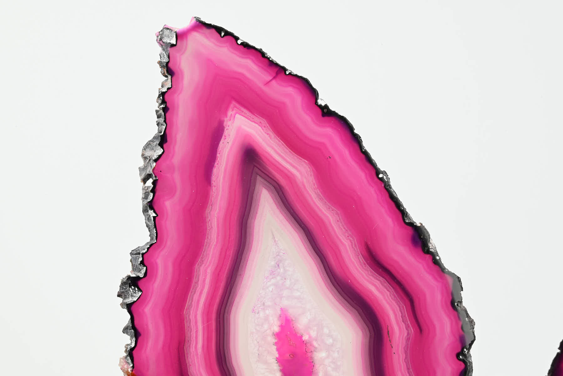 Pink Agate Butterfly on Stand - 0.64kg and 28cm Tall - #BUPINK-10003