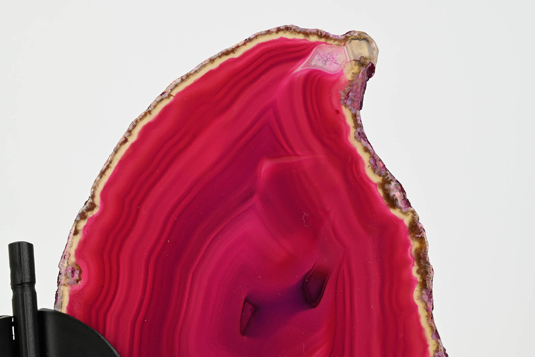 Pink Agate Butterfly on Stand - 0.50kg and 20cm Tall - #BUPINK-10014