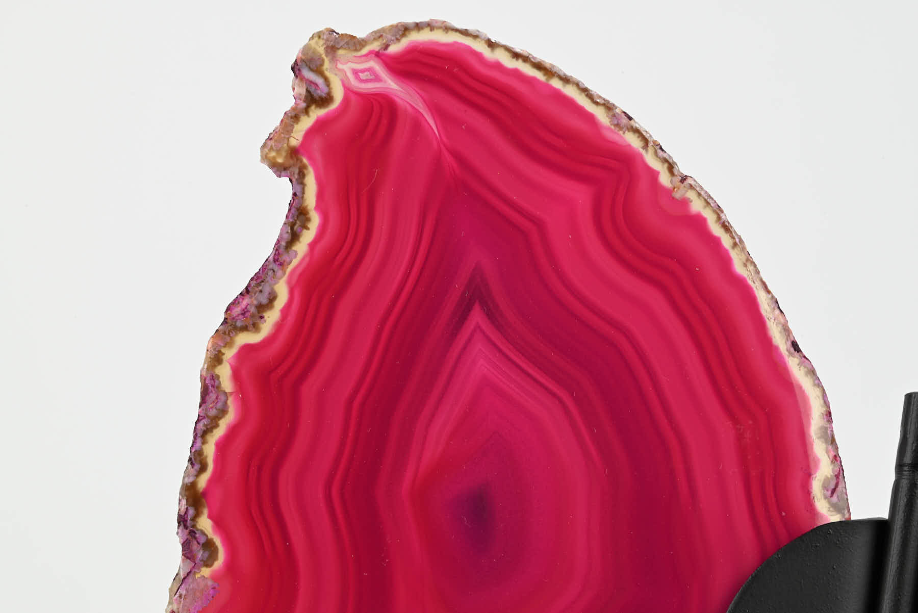 Pink Agate Butterfly on Stand - 0.50kg and 20cm Tall - #BUPINK-10014