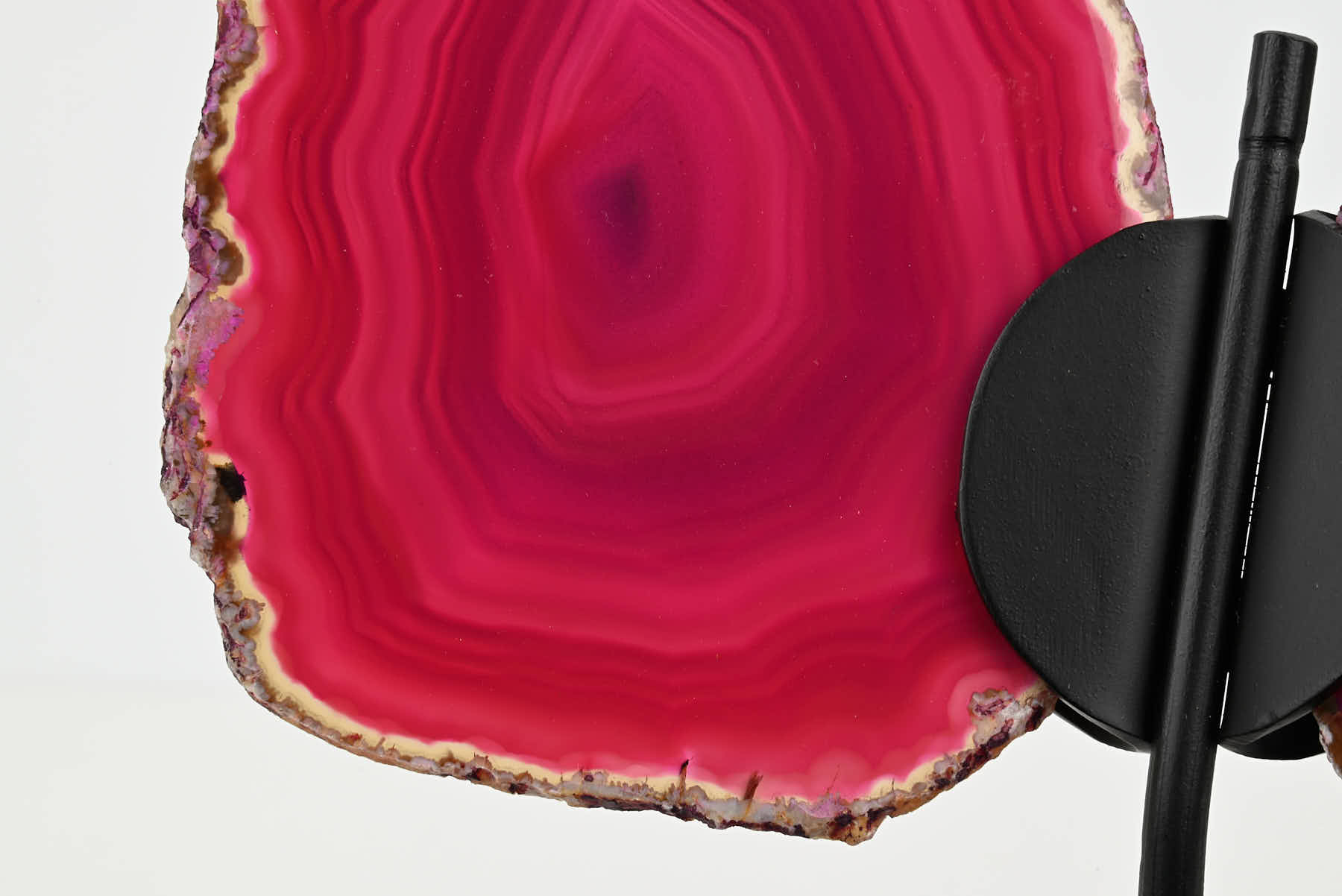 Pink Agate Butterfly on Stand - 0.50kg and 20cm Tall - #BUPINK-10014