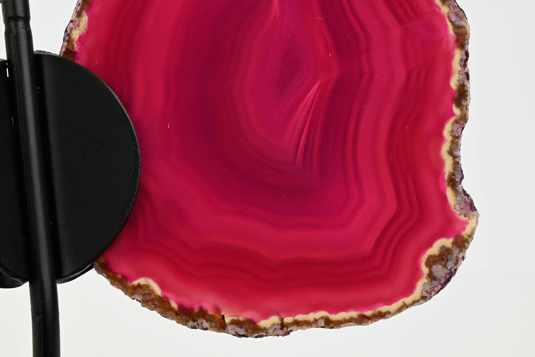 Pink Agate Butterfly on Stand - 0.50kg and 20cm Tall - #BUPINK-10013