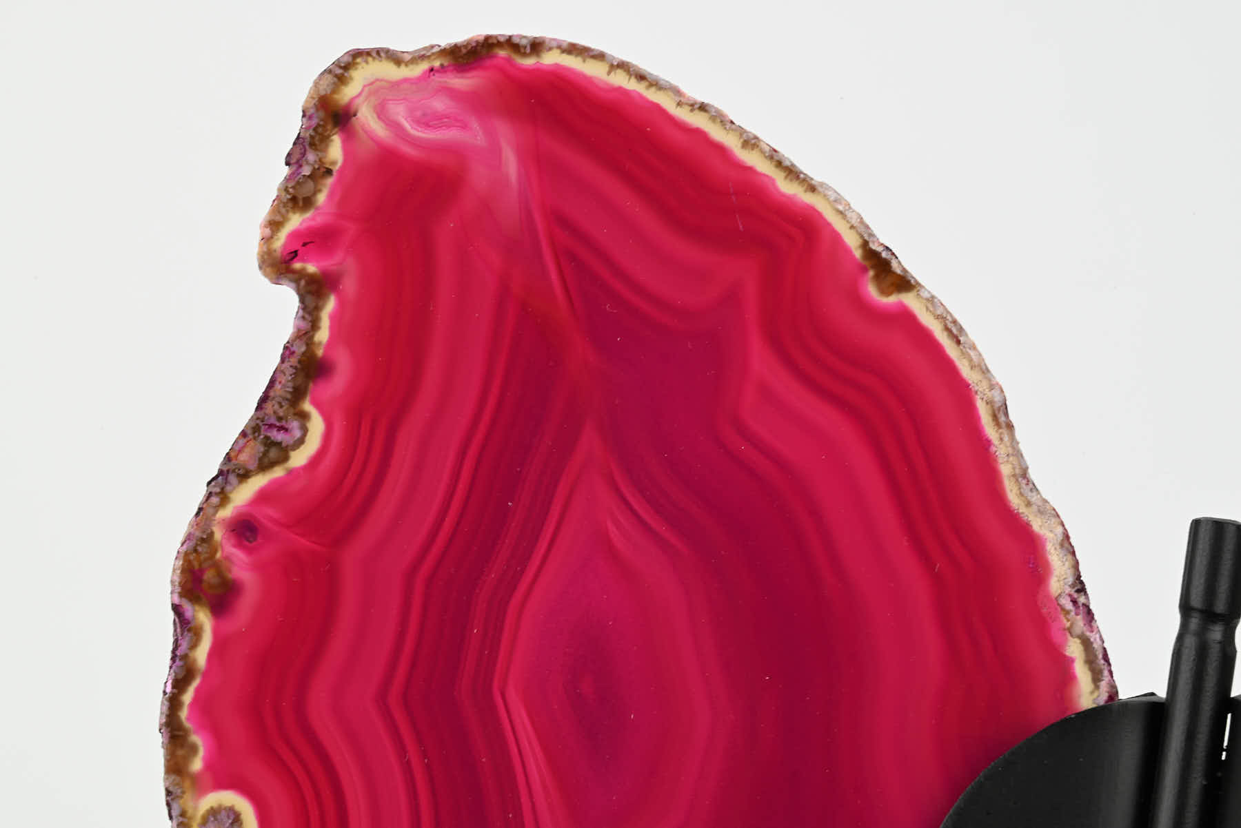 Pink Agate Butterfly on Stand - 0.50kg and 20cm Tall - #BUPINK-10013