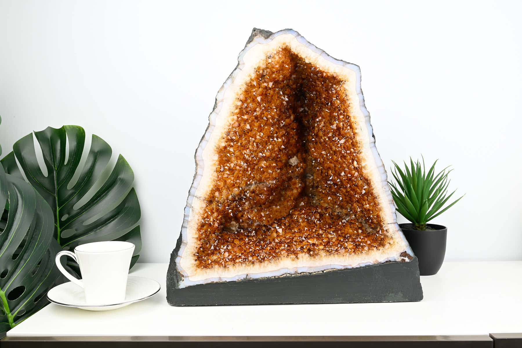 Extra Quality Citrine Cathedral - 30.67kg, 41cm tall - #CACITR-10014