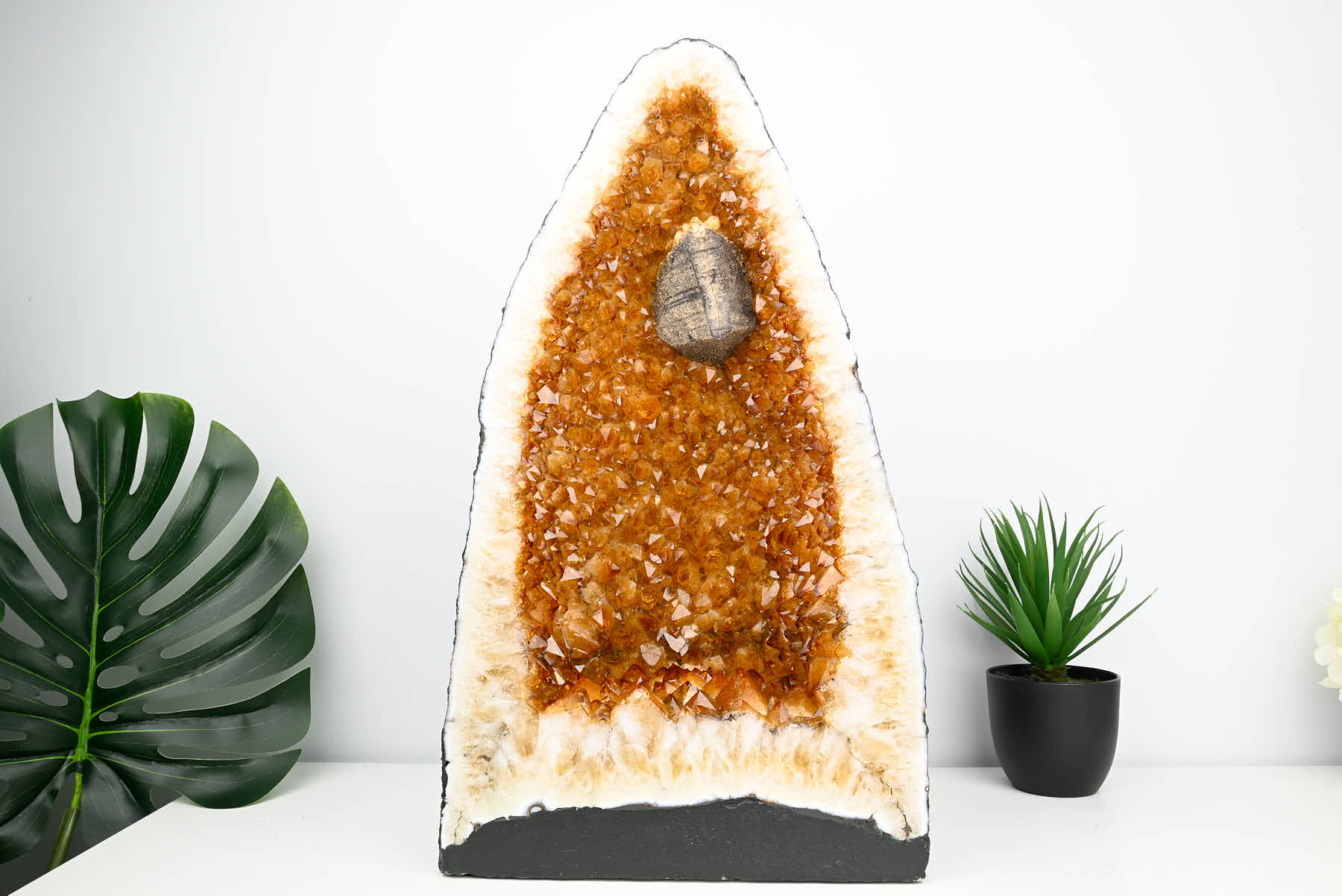 Extra Quality Citrine Cathedral - 27.53kg, 49cm tall - #CACITR-10015
