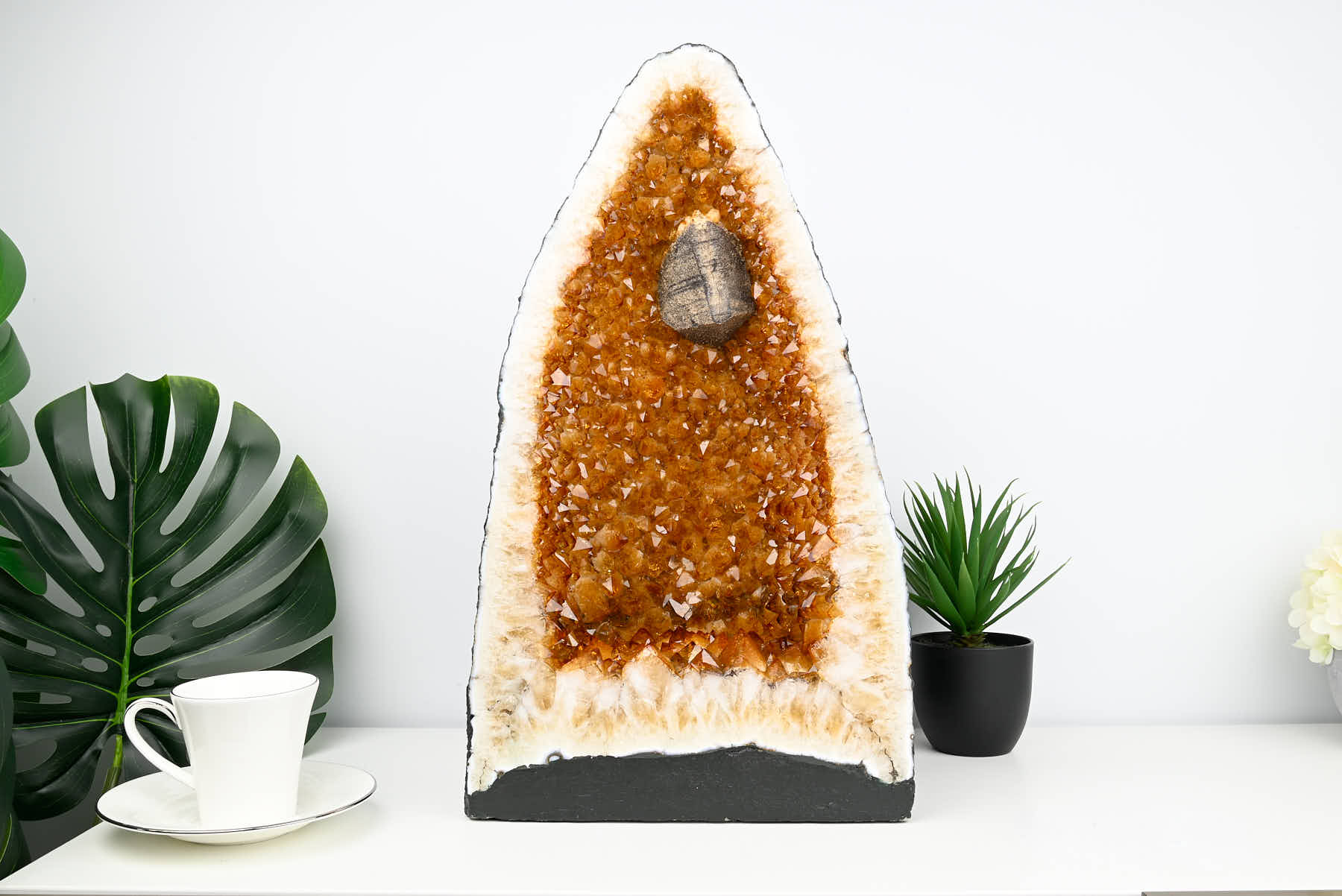 Extra Quality Citrine Cathedral - 27.53kg, 49cm tall - #CACITR-10015