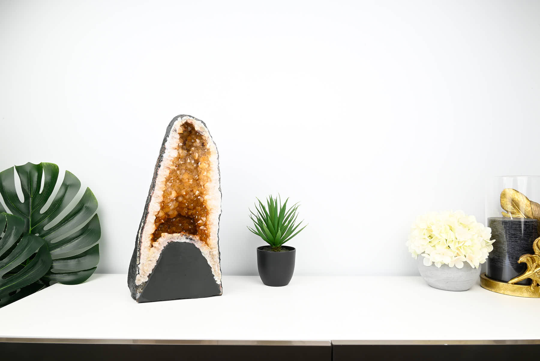 Extra Quality Citrine Cathedral - 12.5kg, 39cm tall - #CACITR-10008