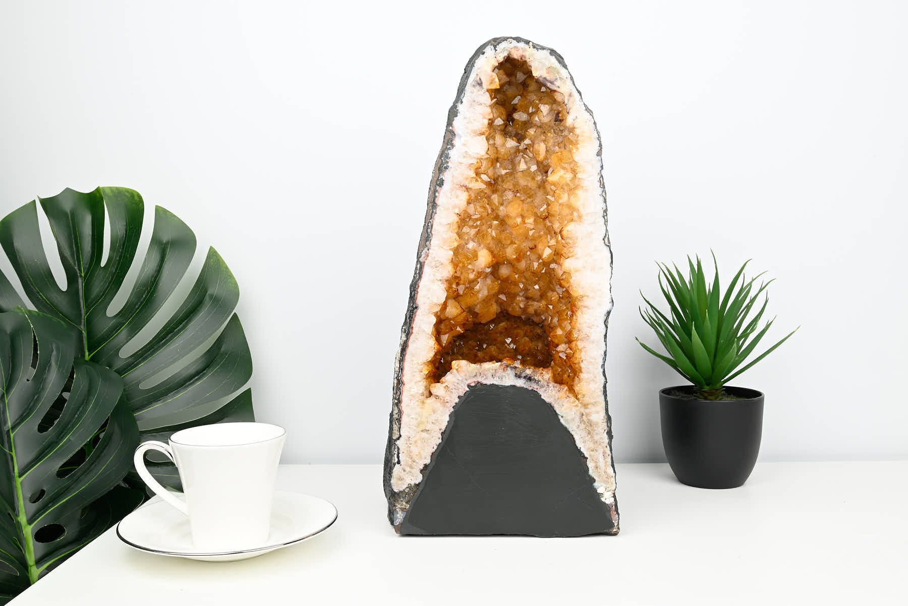 Extra Quality Citrine Cathedral - 12.5kg, 39cm tall - #CACITR-10008