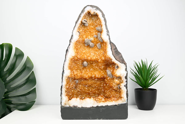 Extra Quality Citrine Cathedral - 10.2kg, 40cm tall - #CACITR-10006