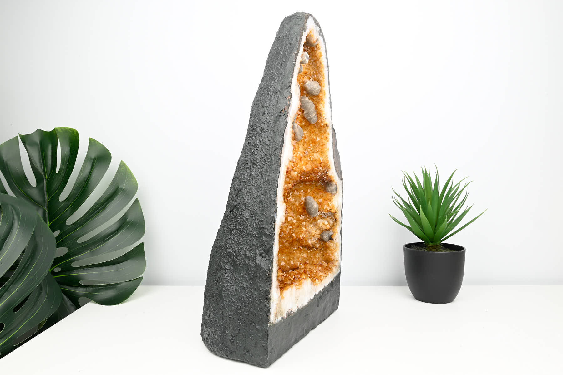 Extra Quality Citrine Cathedral - 10.2kg, 40cm tall - #CACITR-10006
