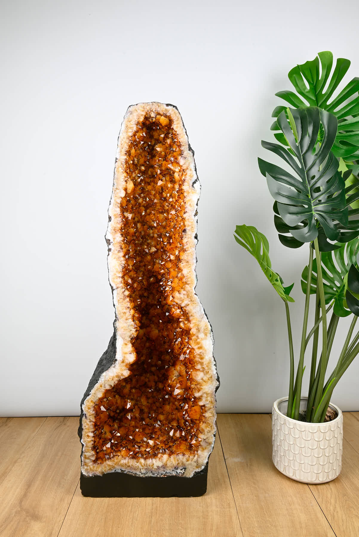 Extra Quality Citrine Cathedral - 55.1kg, 95cm tall - #CACITR-10020
