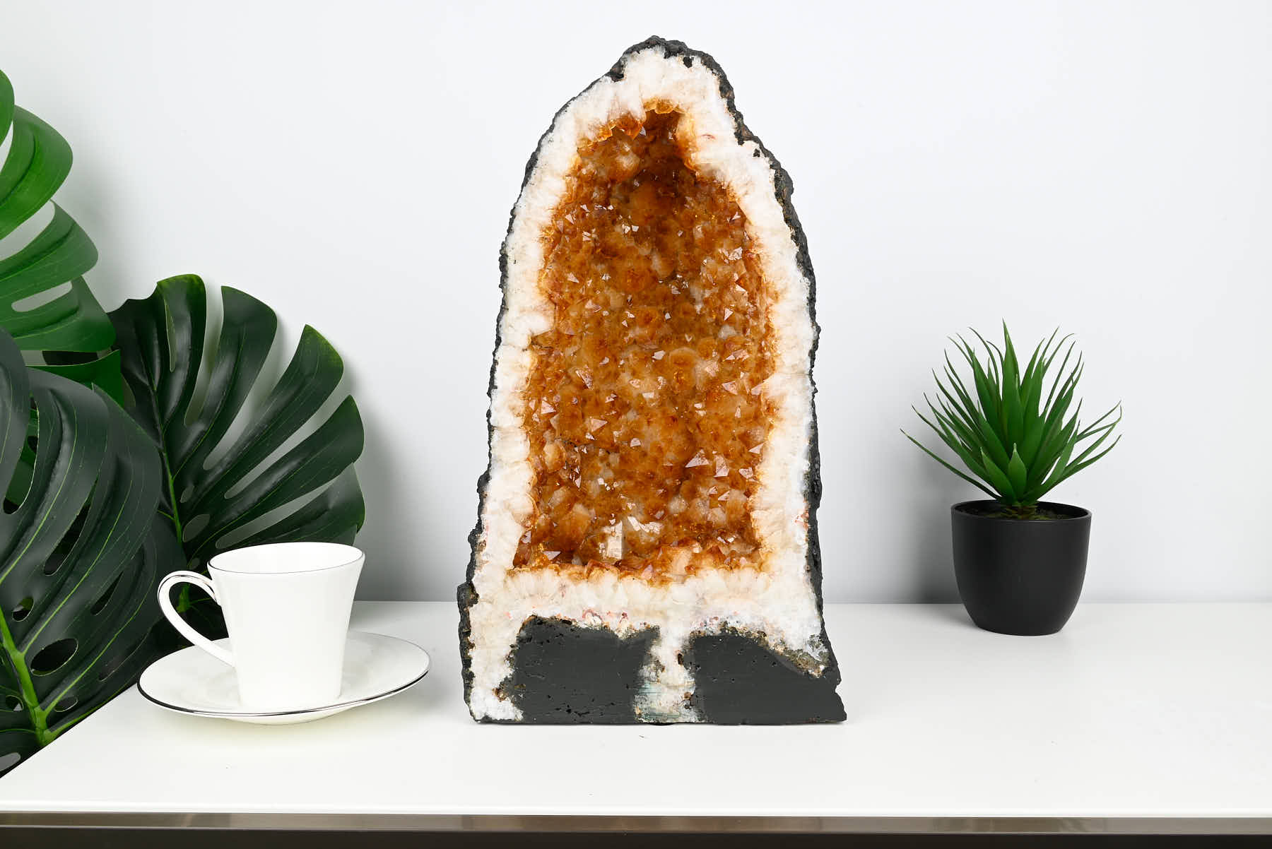 Extra Quality Citrine Cathedral - 13.5kg, 37cm tall - #CACITR-10009