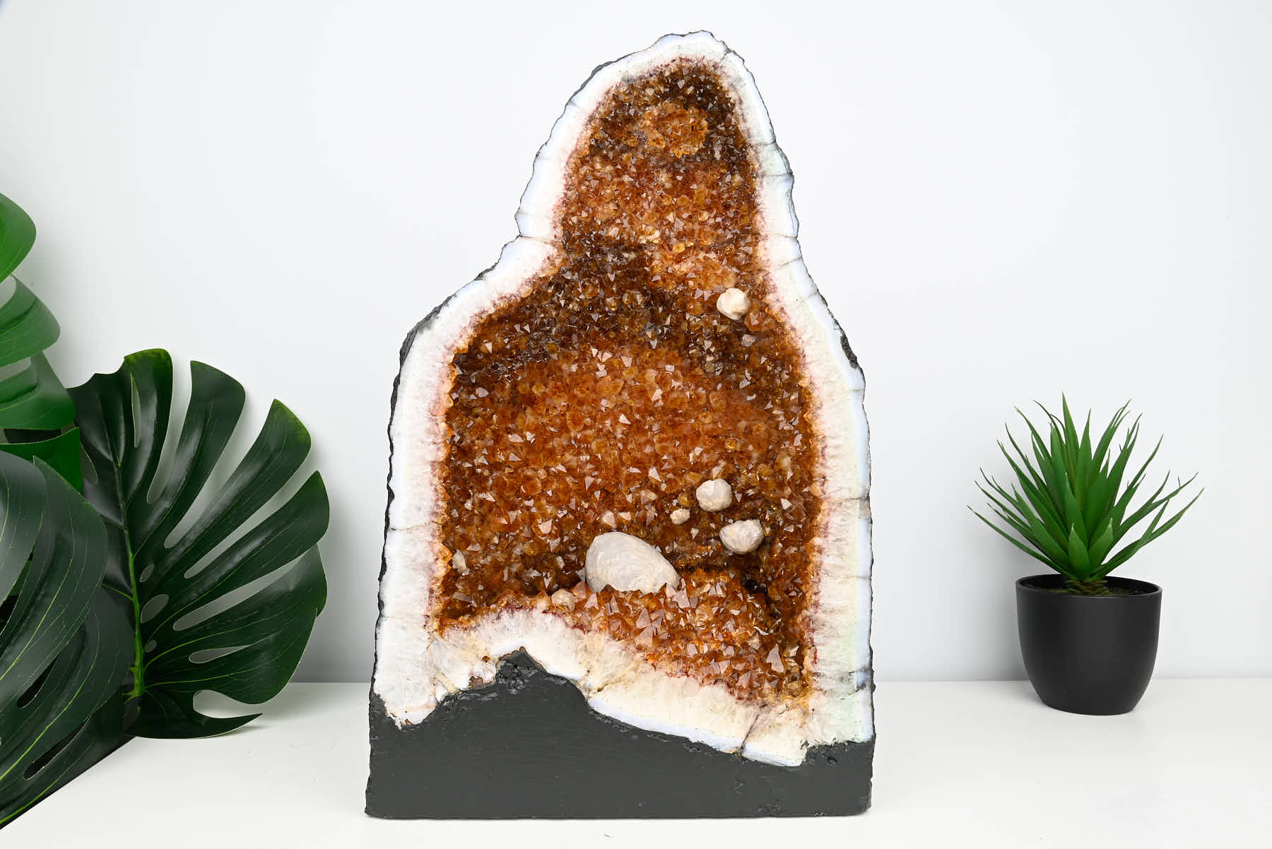 Extra Quality Citrine Cathedral - 19.9kg, 41cm tall - #CACITR-10018