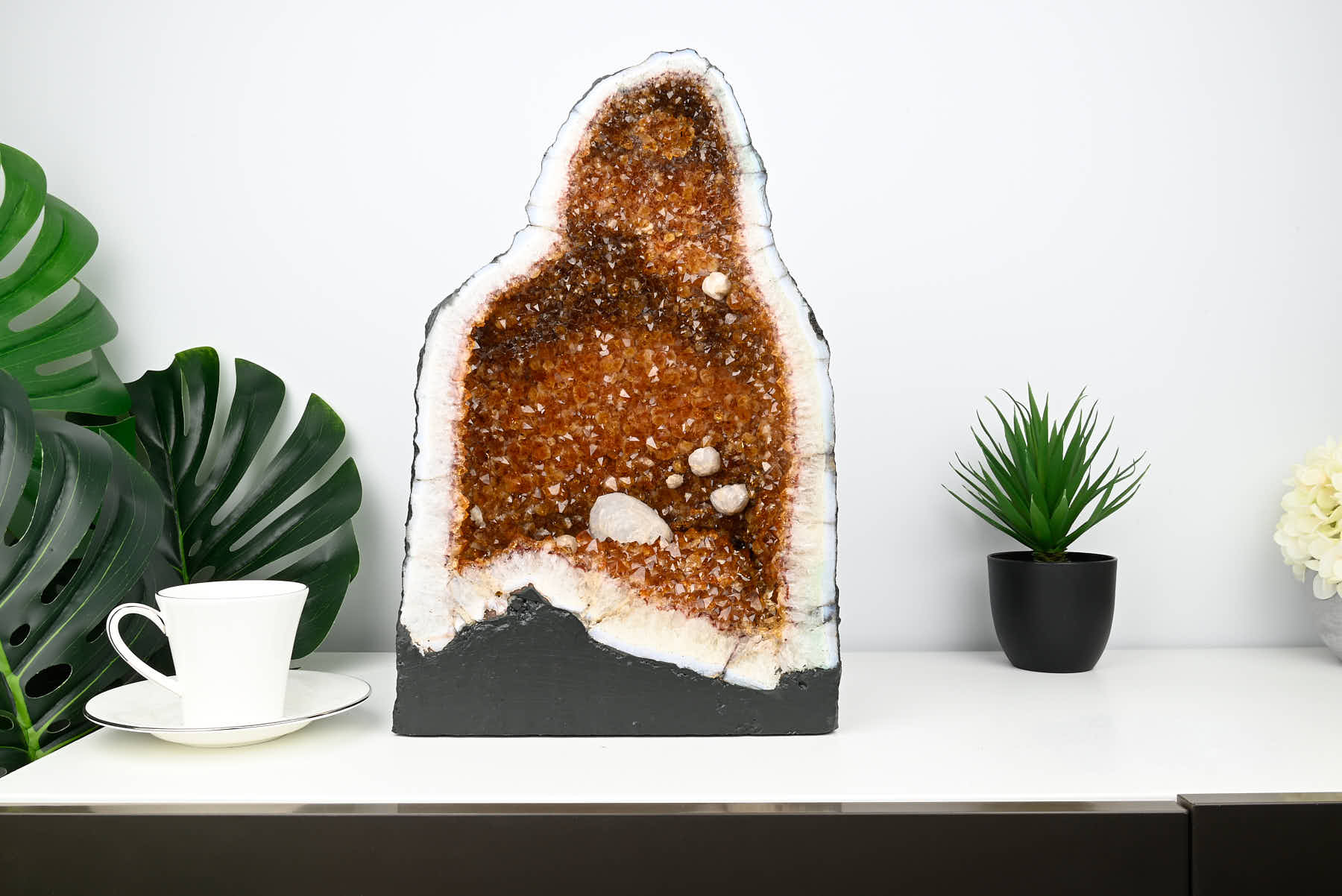 Extra Quality Citrine Cathedral - 19.9kg, 41cm tall - #CACITR-10018