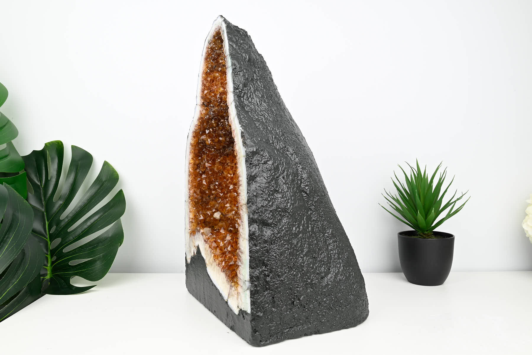 Extra Quality Citrine Cathedral - 19.9kg, 41cm tall - #CACITR-10018