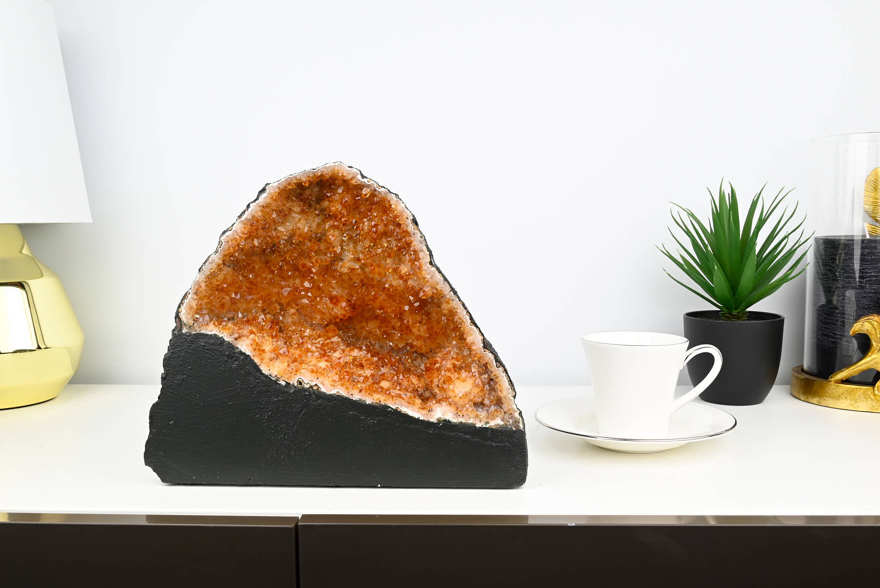 Extra Quality Citrine Cathedral - 8.5kg, 23cm tall - #CACITR-10002